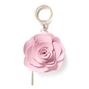 New Kate Spade Flora Flower Bag Charm Pink Horizon